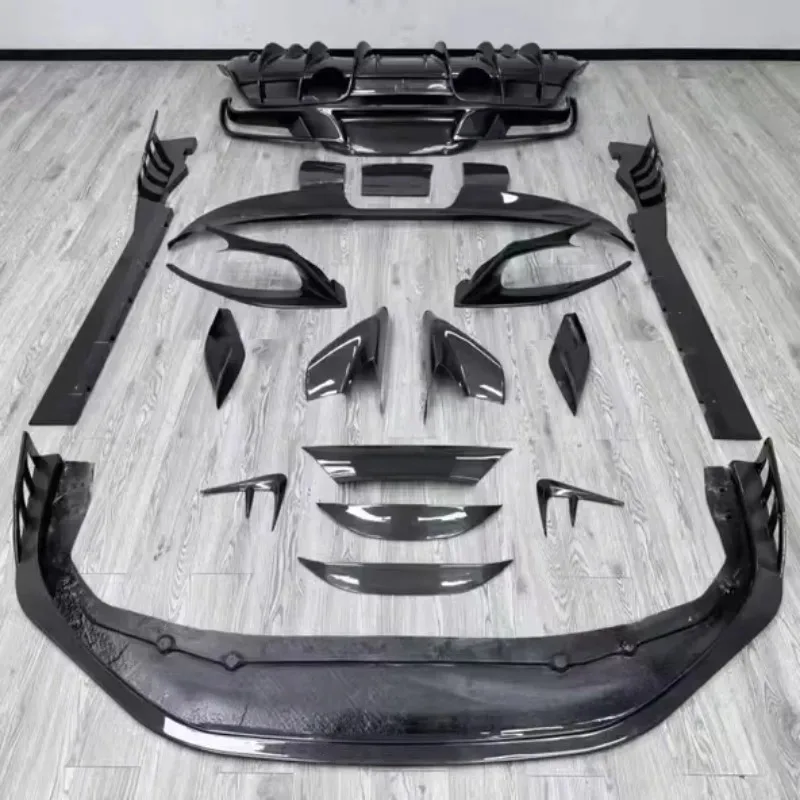 

Upgrade BODYKIT Keyvany Design Carbon Fiber Kit Complete Set Accessories Including Front Rear Lips for F8 New Condition