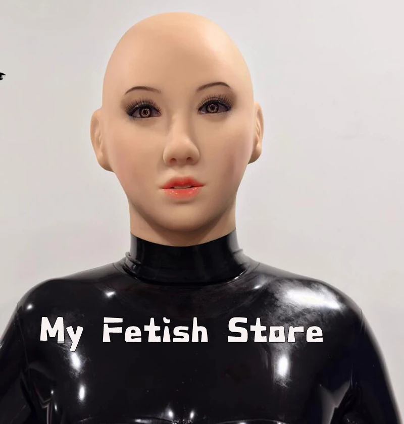 

(Xinrui)Crossdressing Silicone Female/Girl Full Head Transgender Silicone Cosplay Kigurumi Male To Female Mask Drag Queen
