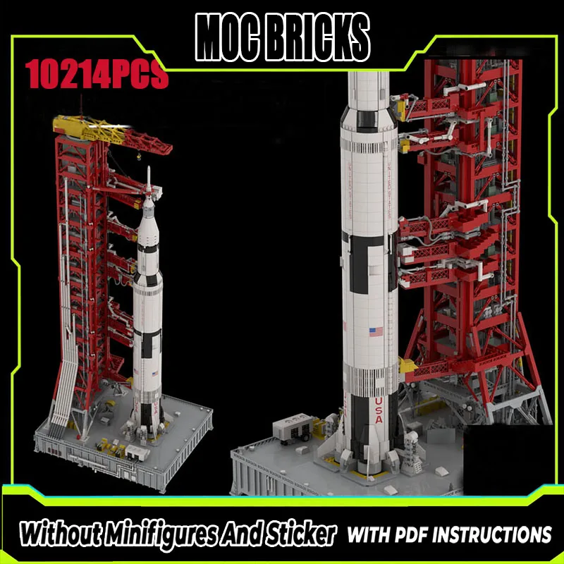 

Новые строительные блоки Moc, модель ракетной установки, технологический модуль, строительные блоки, детский фестиваль, подарочная игрушка, набор «сделай сам»