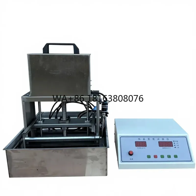 Low temperature flexibility tester, electric digital display waterproof membrane low softness waterproof testing equipment