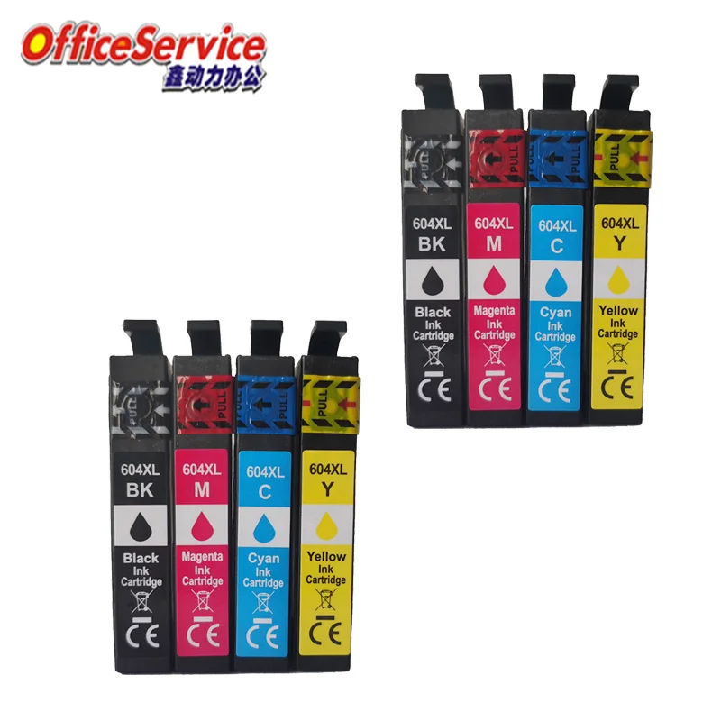 T604 604XL Ink Cartridge Compatible For EPSON XP-2200 XP-2205 XP-3200 XP-3205 XP-4200 XP-4205 WF-2910 2935 2930 2950DWF printer