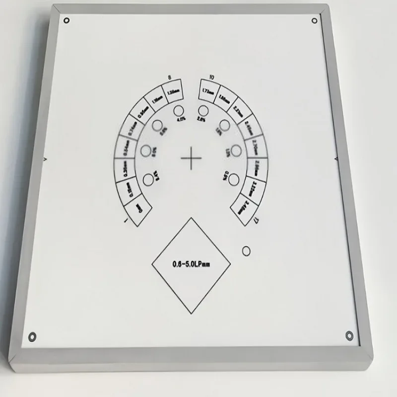 Conventional film photography perspective multifunctional comprehensive test board