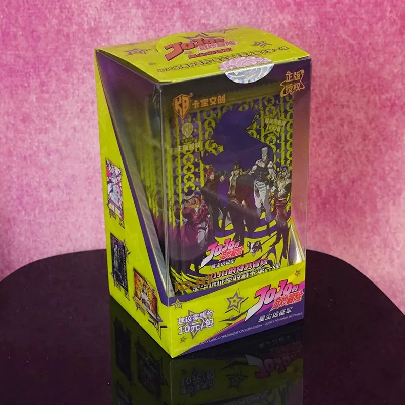 KABAO JoJo's Bizarre Adventure Stardust Crusaders Vol.1 Caja de Cartas Coleccionables Retro de Personajes de Anime para Regalo de Manga