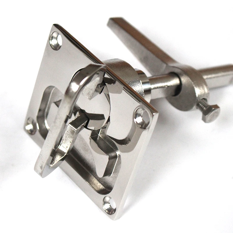 STTL OEM Custom Yachting Boat Stainless Steel Deck Parts Turn Lock Lift Handle