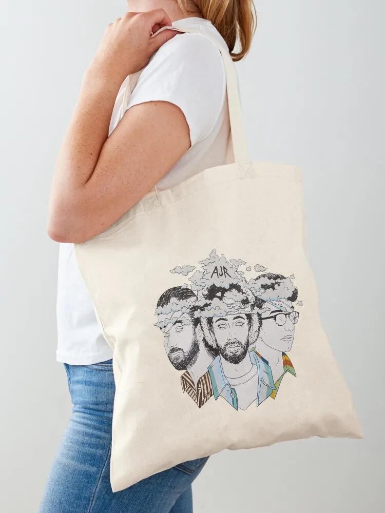 quarter ajr note ajr watercolor ajr neon Tote hand ladies Customizable tote Woman shopper Canvas Tote Candy hand bag ladies