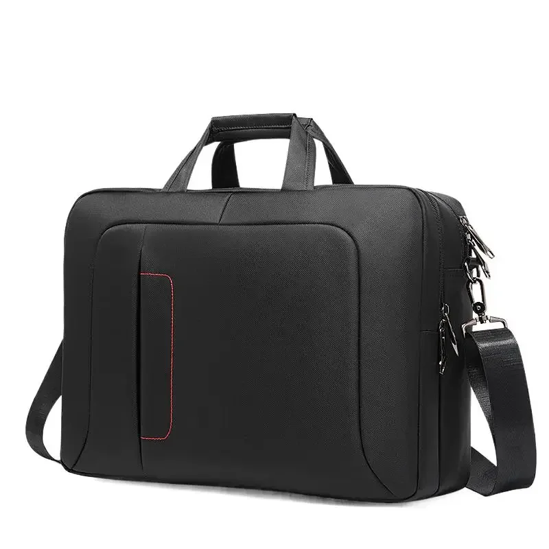 Borsa da lavoro da uomo di grande capacità di moda borsa da lavoro impermeabile da 15.6 pollici per Laptop da ufficio borsa a tracolla maschile