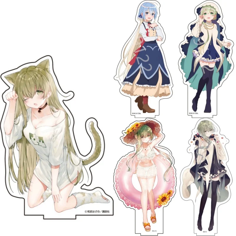 

Hot Anime Saint Cecilia&Pastor Lawrence Acrylic Stand figure Stand Plate Cosplay Prop Decor Cartoons present Firend Gifts 15cm