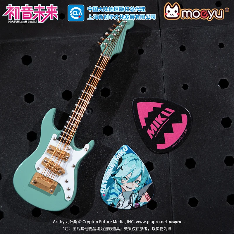 moeyu-hatsune-miku-guitar-pick-emocionante-cantando-rave-serie-miku-secondario-anime-periferico-decoracao-genuina