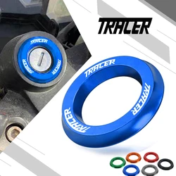 Anel decorativo para Yamaha Tracer, anel de tampa de ignição, 700, 900, GT, 2018, 2019, 2020, 2021, 2022, 2023, 2024