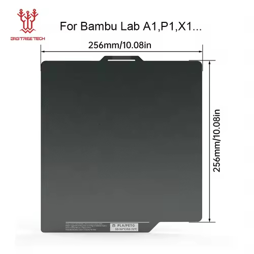 BIQU Panda Build Plate CryoGrip Pro Coating No Clog Spring Steel Double-sided for BambuLab Voron Kobra Adventurer 5M 3D Printer - Image 12