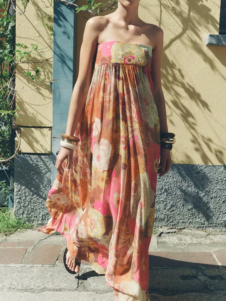 

Faionable Printed One-oulder Dr Za2025 New Summer Women's Clothing Elely Designed Ideal for Various Ocns