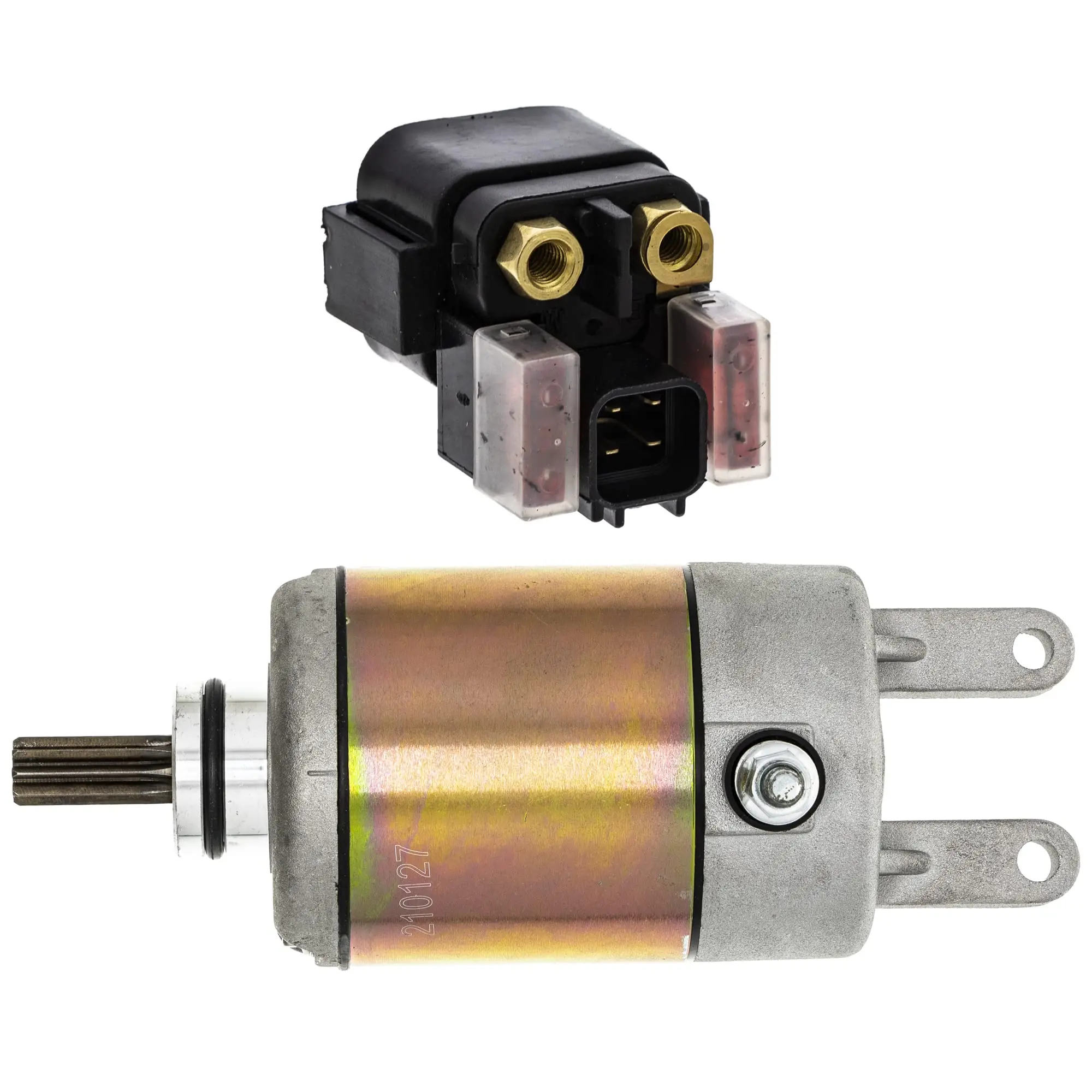 Starter Motor Solenoid Kit For 2005-2015 Yamaha Majesty 400 YP400 4HC-81890-00-00 8GL-81940-00-00 Scooter