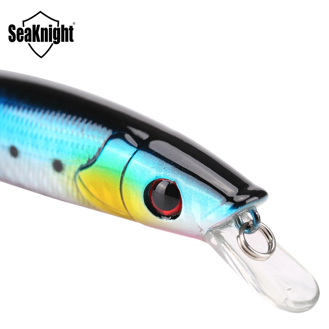 SeaKnight ماركة MinnowSK041 صوتها الطعم 21.5 جرام 125 مللي متر 0-1 متر عميق 2 أقسام أسماك العائمة إغراء حاد السنانير الصعب الصيد إغراء 3 قطعة #5