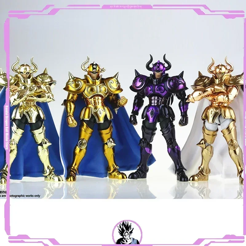 In Stock JM.MST Saint Seiya Myth Cloth EXM/EX Taurus Aldebaran 24K/OCE/Dark/Black Gold Knights of The Zodiac Action Figure