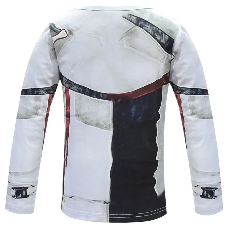 زي هالوين للأطفال ، زي تأثيري ، زينتاي ، مضحك ، حفلة ، 3d ، حللا ، تيشيرت وسراويل ، تصميم جديد