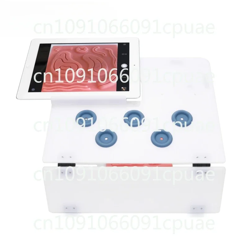 Practice Foldable Laparoscopic Pelvitrainer, Laparoscopic Trainer Emulator Training Box