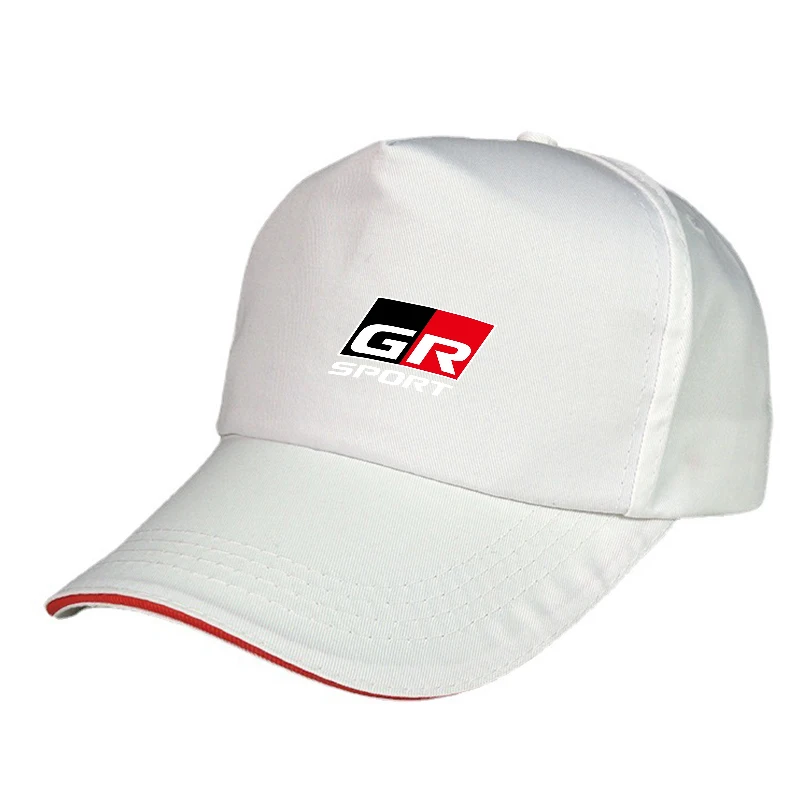 Racing Car Logo Visor Sun Hats Moto GP Outdoor Baseball Cap Hip Hop Hat For Toyota GR Gazoo Racing Sport C-HR RAV4 Avensis Prado