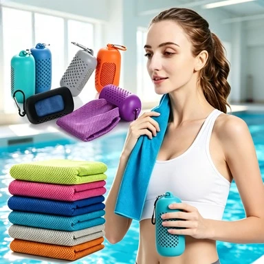 New Microfiber Towel Sports Quick Dry Super Absorbent Camping Towel Ultra Soft Lightweight Gym Swimming Yoga Beach Towel Towel