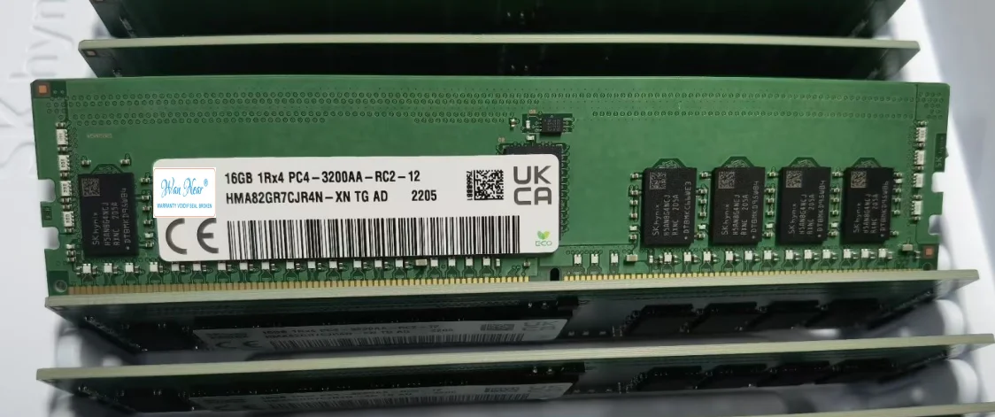 

For HMA82GR7CJR4N-XN 16G 1RX4 PC4-3200 ECC REG