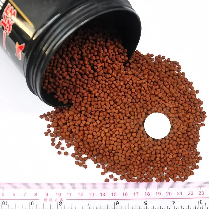 Aqua Master Blood Parrot Cichlid Food, Red Enhancing Sinking Pellets with Astaxanthin for Vibrant Color, Formula for Parrot Fish