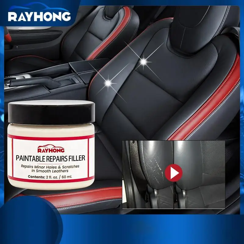 Car Seats Restoration Leather Repair Cream Leather Care Filling Paste Car Plastic Restorer Liquid Leather Detailing Car Product