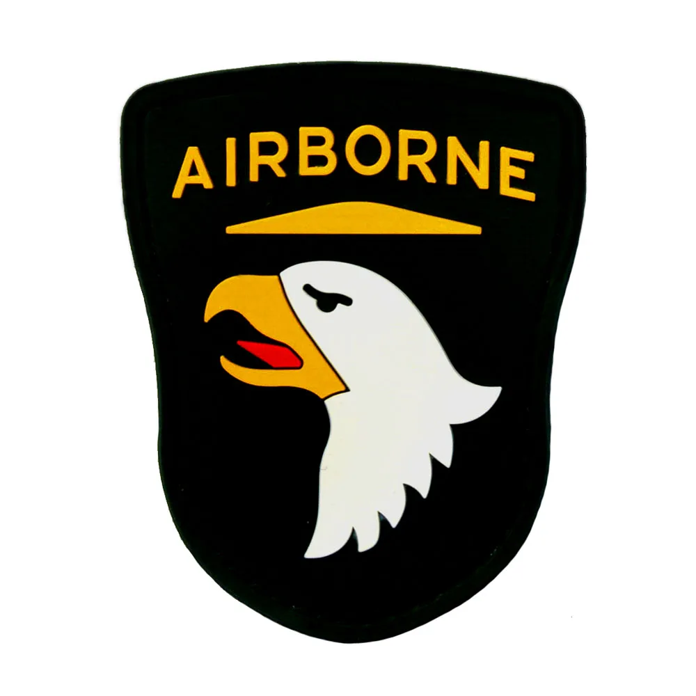 1 قطعة الولايات المتحدة 101st فرقة شارة المحمولة جوا المطرزة هوك وحلقة التصحيح التكتيكي