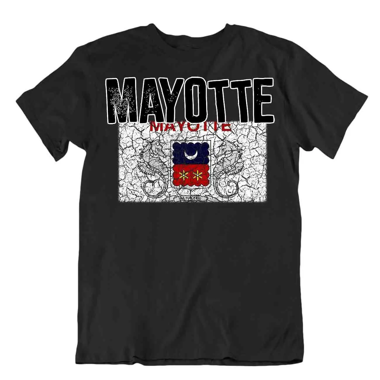 Flag T-Shirt Mayotte Fashion Country Souvenir Gift Tee Pride logo