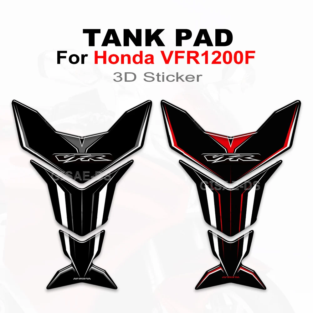 

VFR 1200F Motorcycle Stickers Tank Pad Side Grips Gas Fuel Oil Kit Knee Decals For Honda VFR1200F VFR1200 F