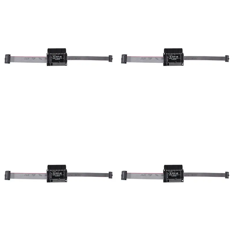 4X Adapter Board For 20P 2.54 Mm JTAG To 10P 2.0Mm 1.27Mm SWD Interface Converter J6PC