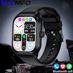 LEMFO SmartWatch 2024 For Women Men Outdoor Health Heart Rate Moniter Waterproof Bluetooth Call Sports Fitness Smart Watches