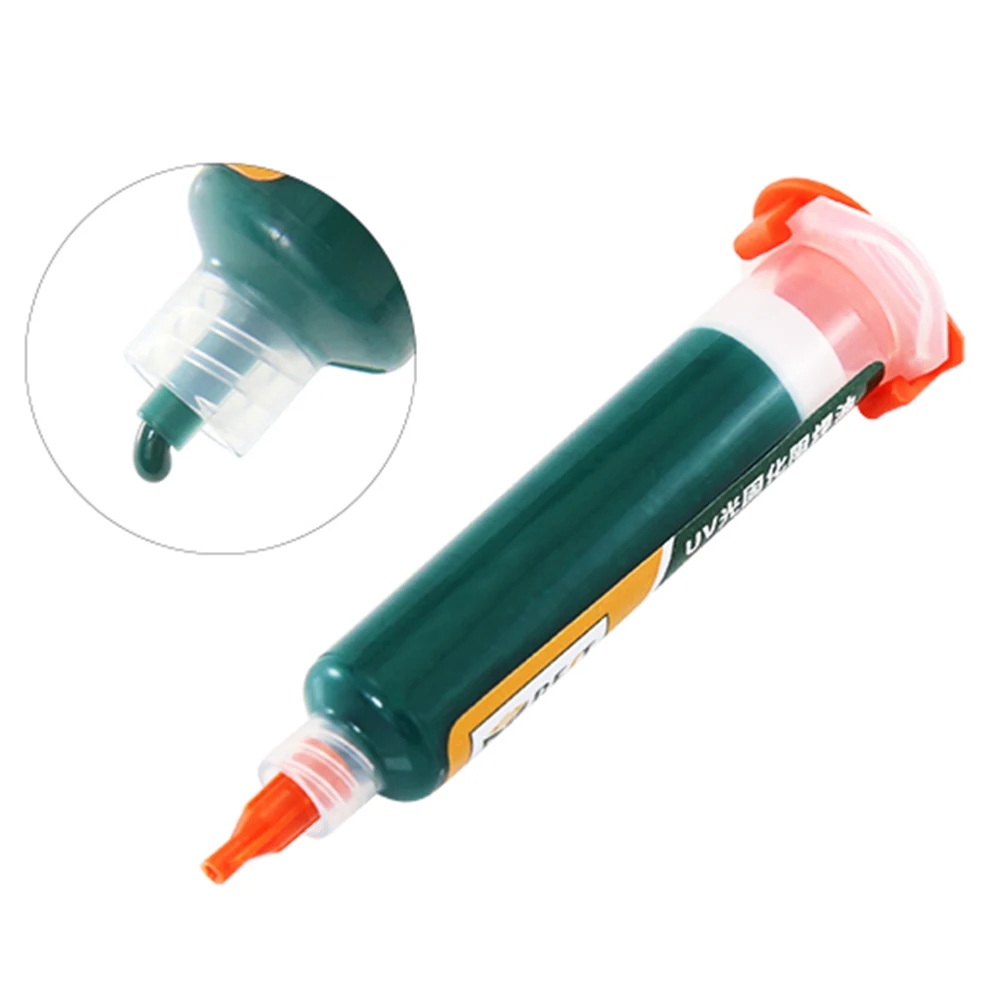 10cc UV Curing Soldeer Masker inkt Rood/Groen/Zwart/Geel/Blauw Kleur voor Mobiele Telefoon PCB Lassen Reparatie Tools