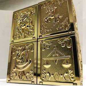 RH نموذج Saint Seiya Myth Cloth EX الميزان القوس / القوس المزيف / القوس المزيف Aioros Galaxy War Ophiuchus Lost Canvas / LC Knights of the Zodiac Golden Pandora Box Metal Constellation Figure في المخزون أعلى 6 بيع مجوهرات طبق الاصل H ستيرن - No5