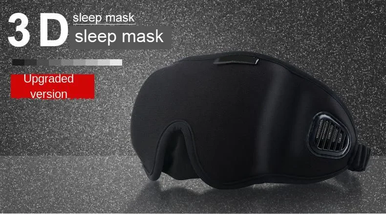 3D Sleep Mask for Men And Women 99% Blackout Light Blocking Breathable Sleeping Aid Eye Cover Patch for Travel Relaxing