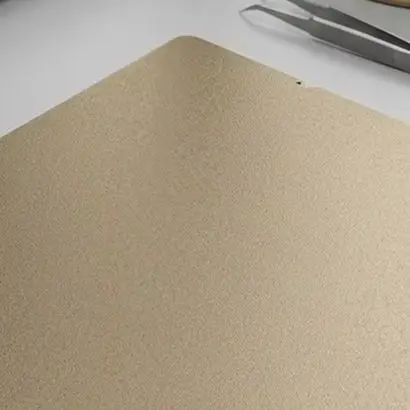 264x276mm Double Textured For Pei Build Plate For Anycubic For Kobra S1C For 3D Printer Heat Bed Steel Sheet Yellow