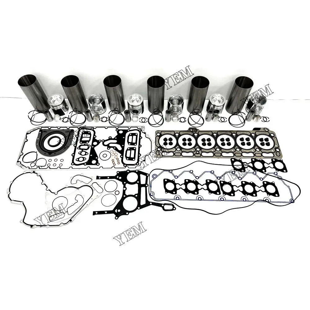 C7.1-CR Cylinder Liner Set With Engine Gasket Kit For Caterpillar diesel engine part