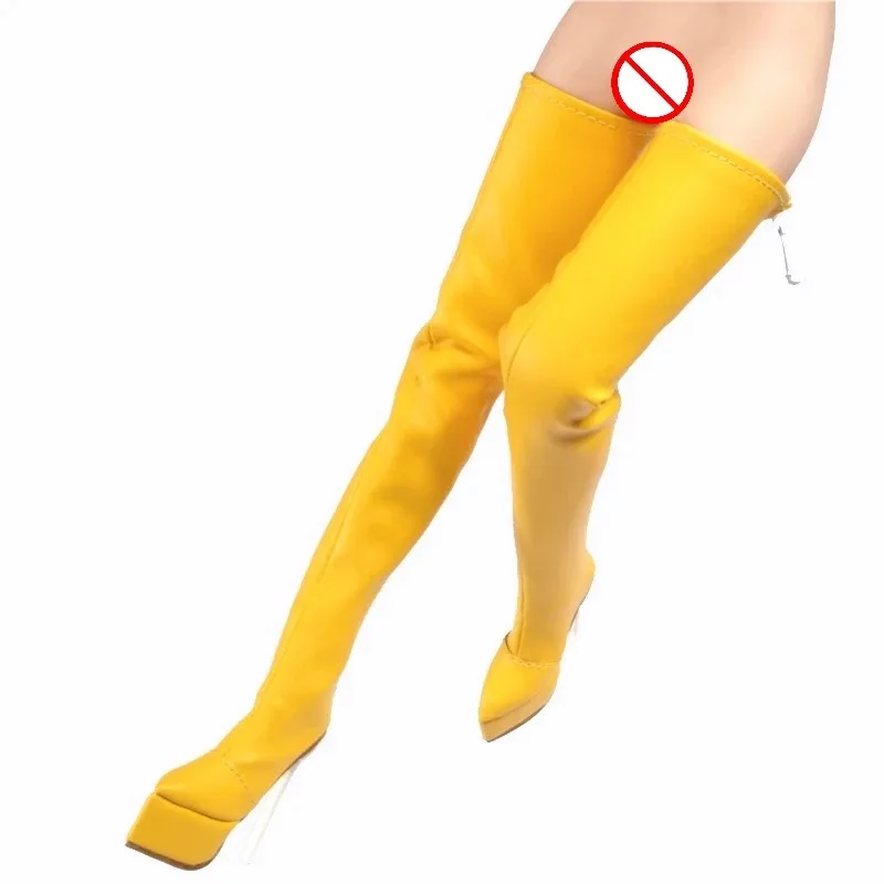 

1/6 Scale Female Soldier Hollow Fashion Super High Heels Multiple Colors Shoes Model for 12inch Action Figures TBL Ph Body