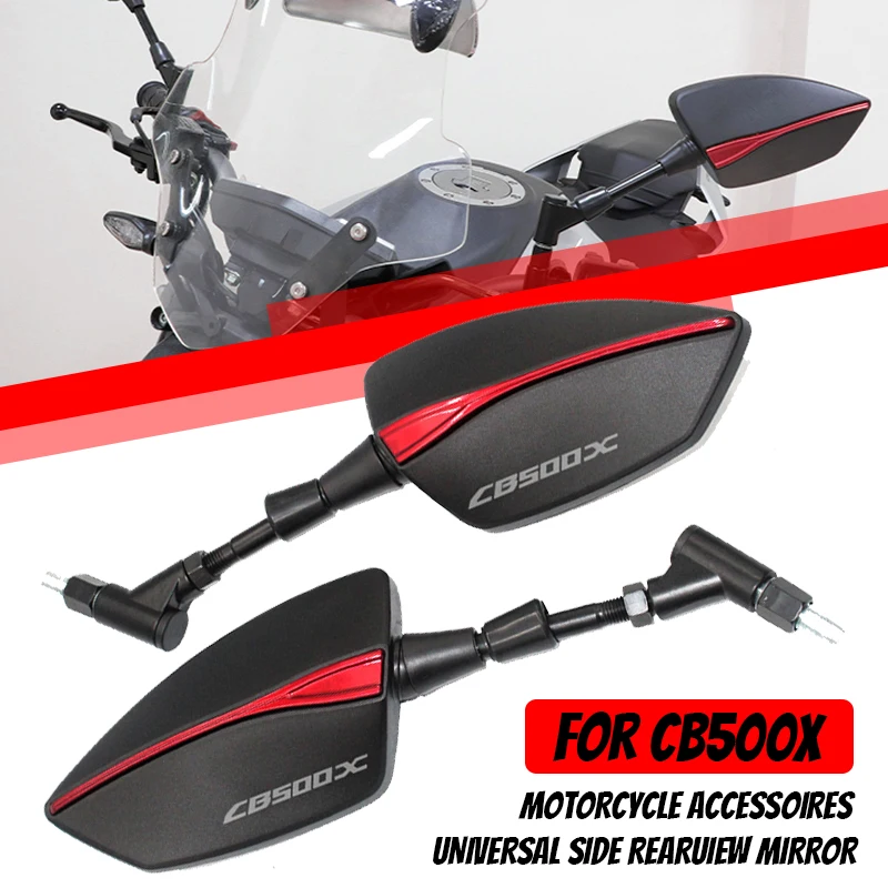 

For CB500X CB 500X CB500 2018 2019 2020 2021-2025 Universal Motorcycle Modified CNC Aluminum View Side Rearview Mirror Parts