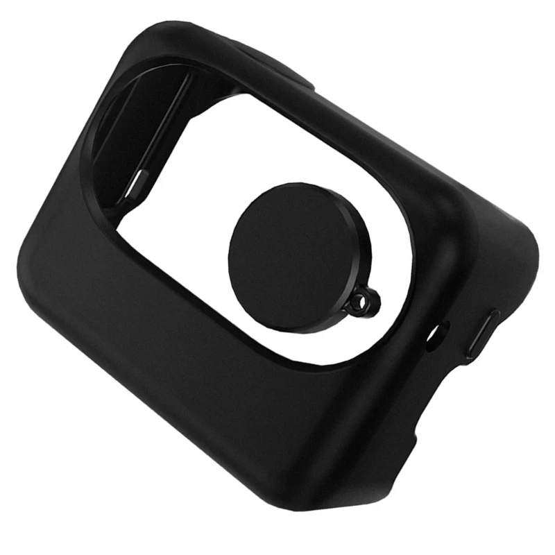 Silicone Cover For  360 GO3 Camera Case with Lens Protector Battery Compartment Protective Cover For Sports Camera