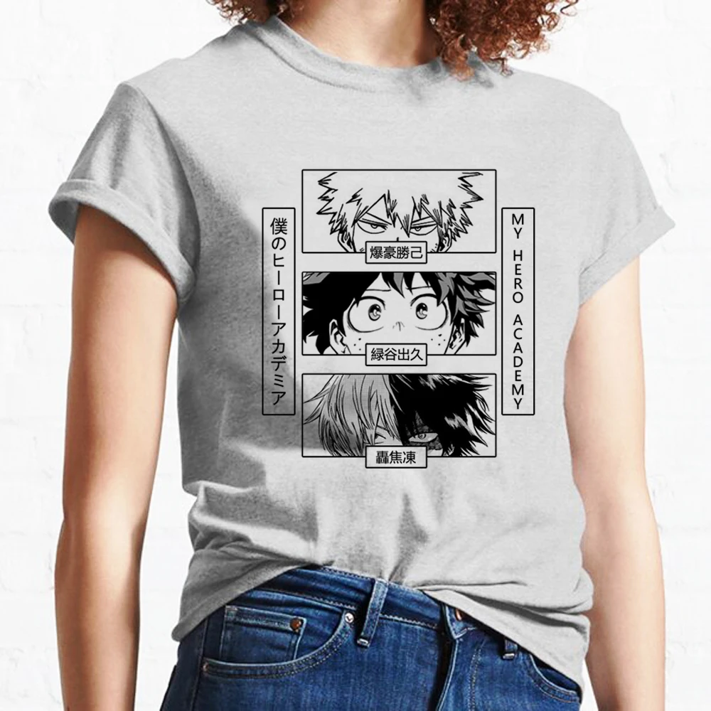 Bakugo t shirt women harajuku streetwear summer tshirt girl y2k manga designer clothes