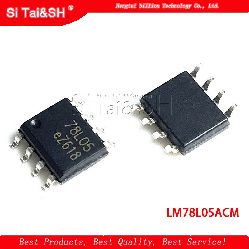 10PCS 78L05 LM78L05ACM  UA78L05ACDR L78L05ACD13TR