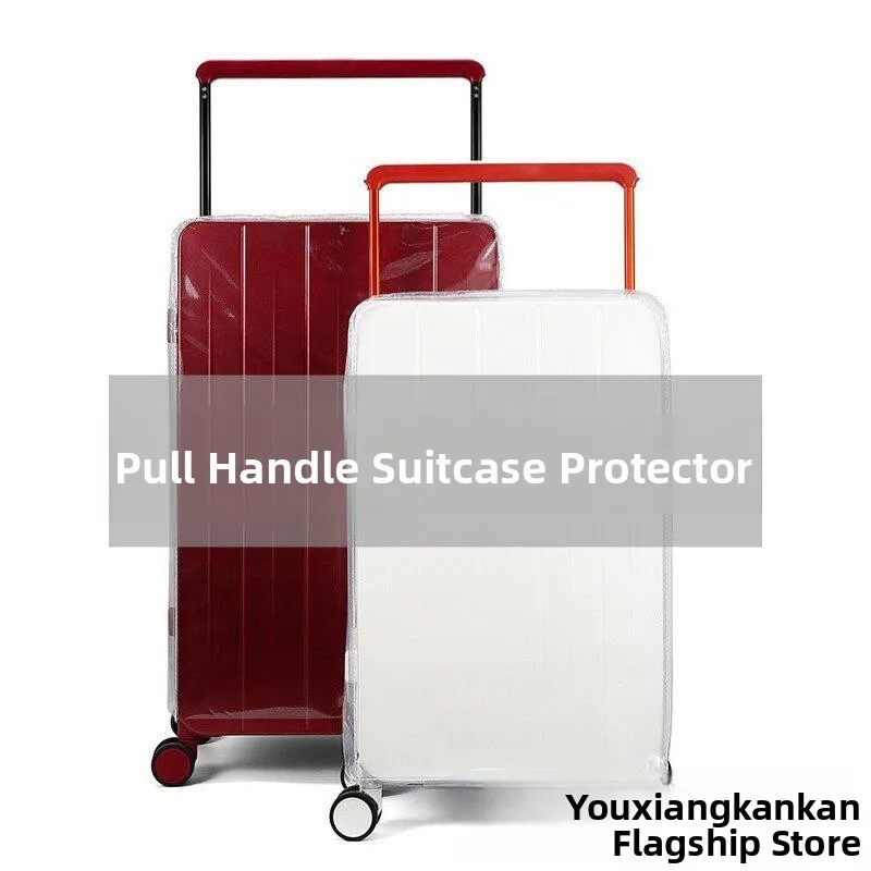 Travel Luggage Protector Cover Waterproof Dustproof Anti Drop Wear Resistant Suitcase Cover for 20 22 24 26 Inch Suitcase