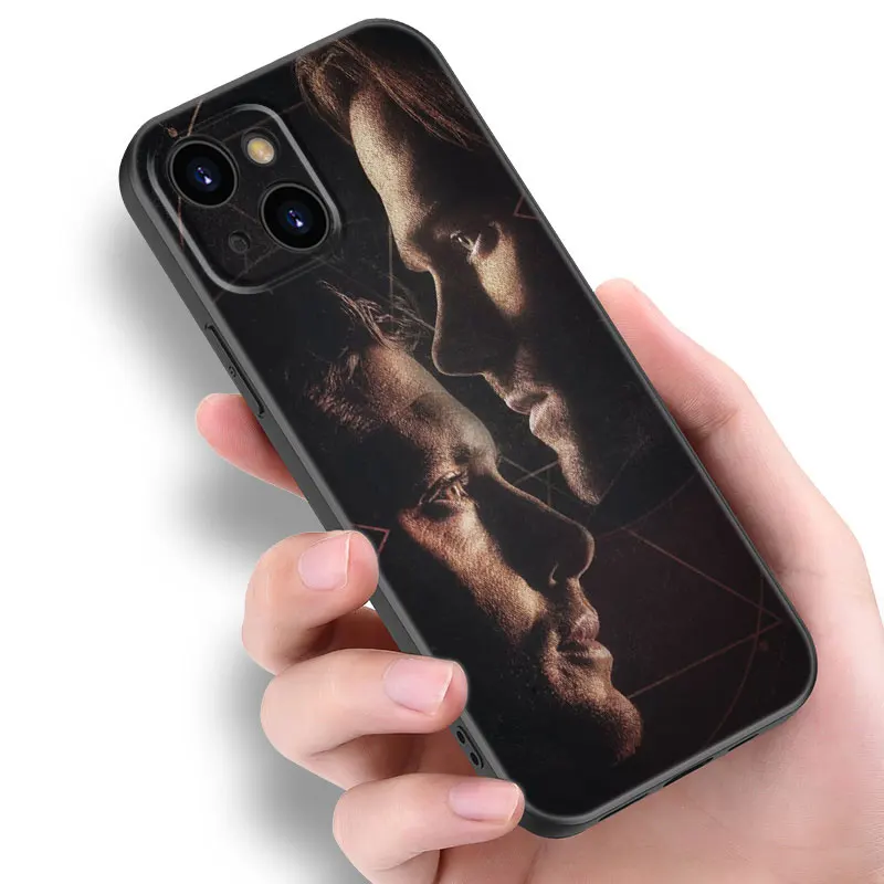 Supernatural Tv Show Black Silicone Phone Case For Apple iPhone 12 13 Mini 11 14 15 16 Pro Max 7 8 Plus Shell Cover