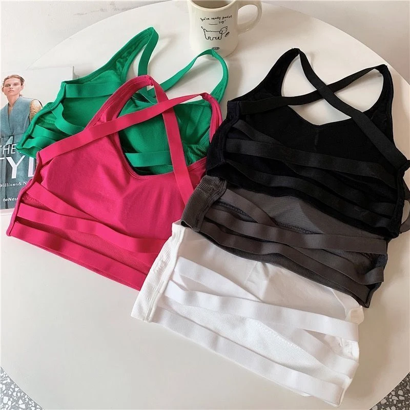 Sexy Sports Bra Yoga Bra Fitness Top Women Seamless High Impact Sports Bra Sports Underwear Push-Up Bra Sportswear Bralette