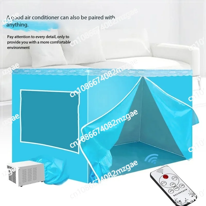 Mini Portable Air Conditioner with Compressor Cooling - Energy Efficient Mobile AC for Camping, Rental Rooms & Outdoor Use