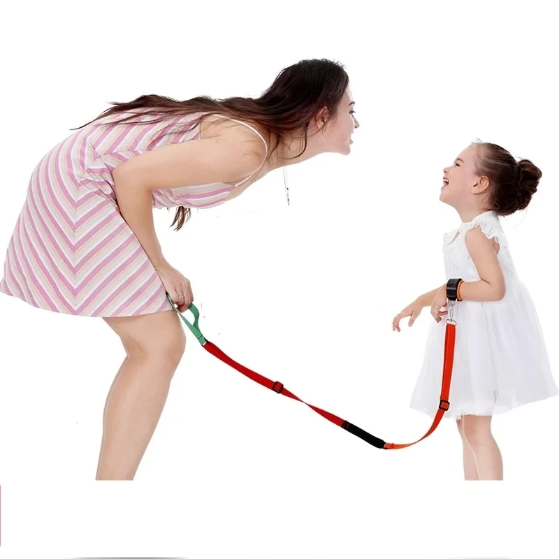Fashionable Color Matching Baby Learning To Walk Traction Rope Children Travel and Going Out Anti-lost Leash Baby Safety Belt