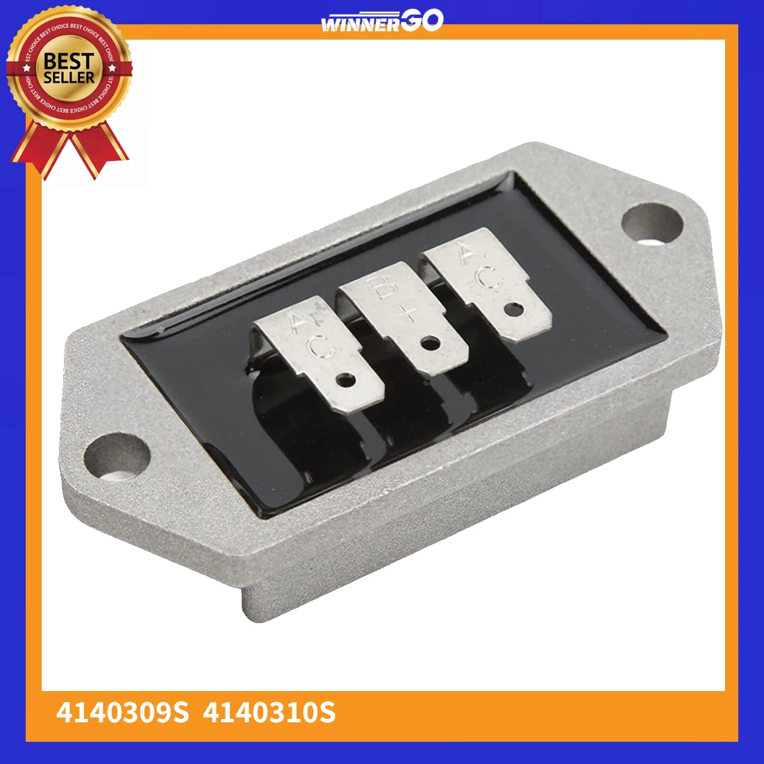Spannungsregler-Gleichrichter 25 755 03 S für Kohler CH20 CH22 CH23 CH25 20 22 23 Cub Cadet Rasentraktor 4140309S 4140310S 15 AMP – Detail 1