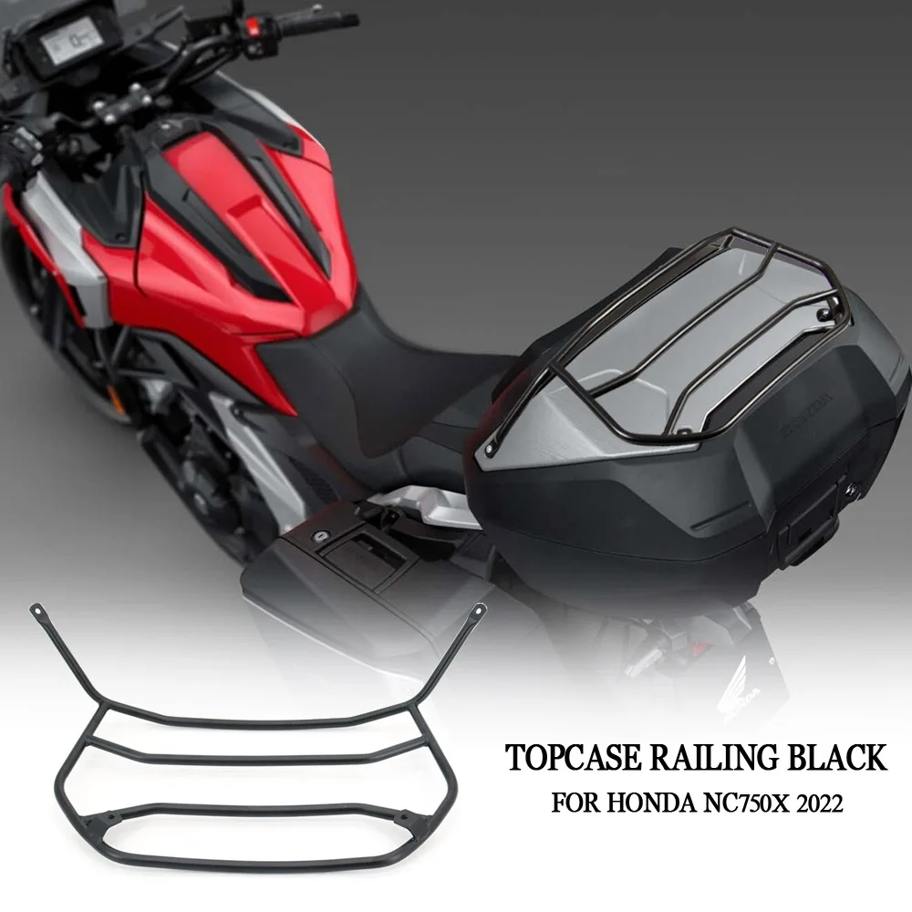 

2022 NEW Motorcycle Accessories Black Luggage Rack Rail Tour Pack Carrier Trunk Top Fits FOR HONDA NC750X 2022