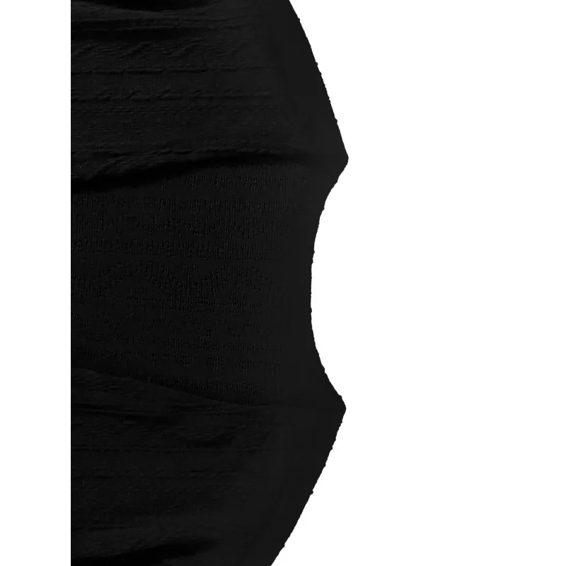 حجم كبير 1XL-5XL المرأة بلون جيب عادية كم طويل سترة مشغولة من الصوف المرأة قاع قميص مفتوح #5