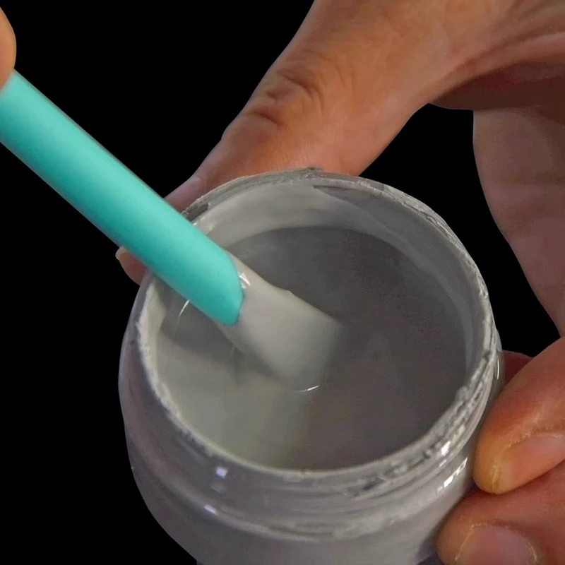 Chalk Paste Mini Squeegee 3Pack,Optimized For Use With Mesh Backed Stencils And Transfers Rubber Mini Squeegee