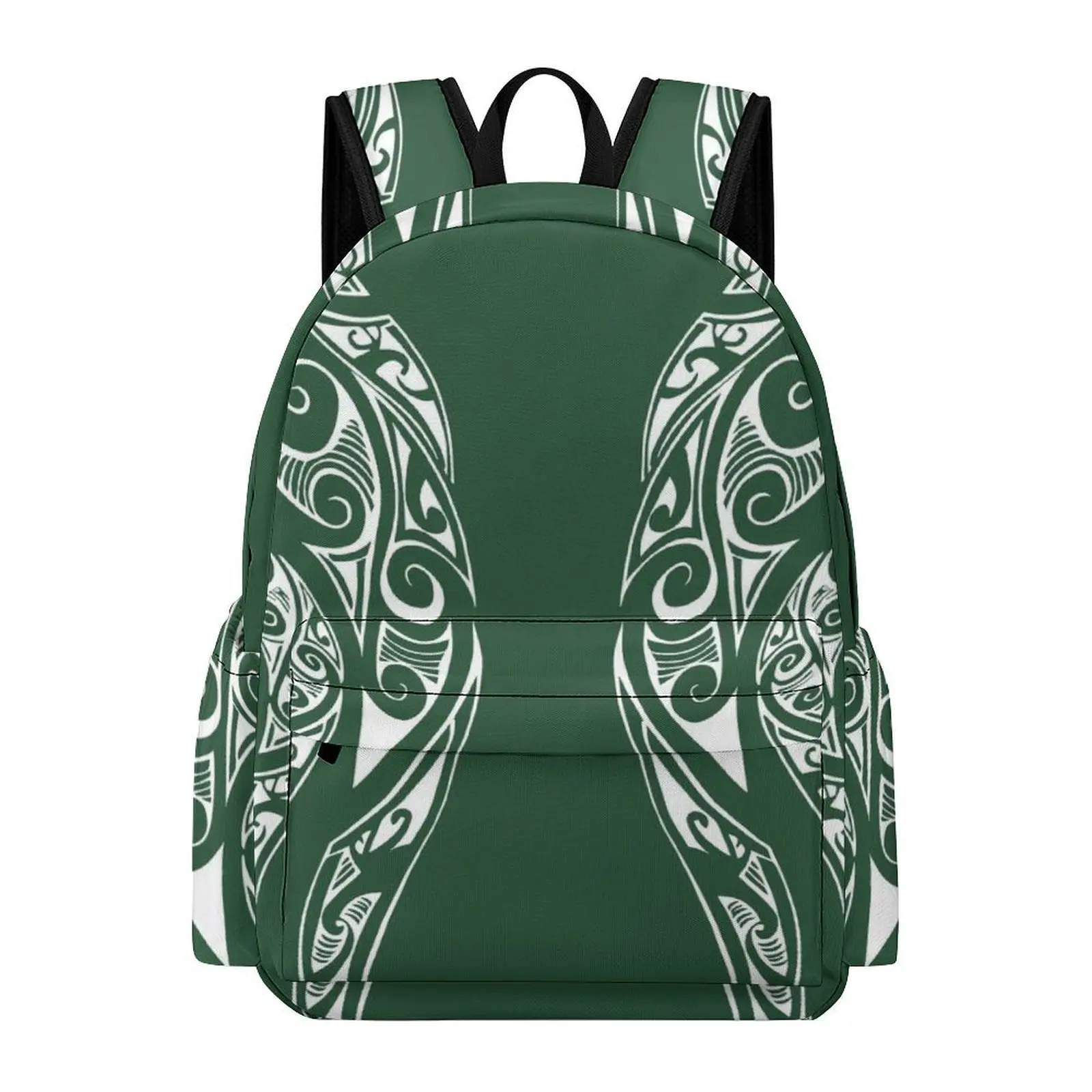 حقيبة ظهر عالية الجودة مقاس 16.5 بوصة مع نمط زهور حقيبة ظهر عصرية قابلة للتخصيص حقيبة كمبيوتر محمول كبيرة الحجم #3